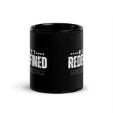 Rett Redefined Black Glossy Mug