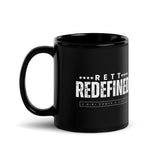 Rett Redefined Black Glossy Mug