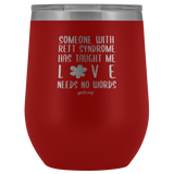 12oz. Stemless Tumbler- Love Needs No Words