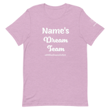 Personalized Dream Team Unisex t-shirt